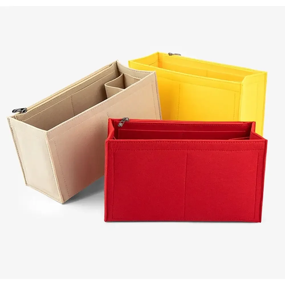 feutre insérer doublure sac à main organisateur pochette sac à main sac fourre-tout sac interne pour lv onthego