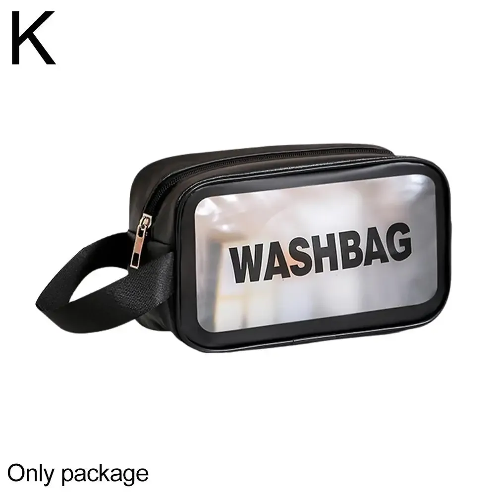 trousse de toilette de voyage portable femme, pochette de rangement maquillage transparente et imperméable, grande capacité, organisateur cosmétique, étui beauté femme