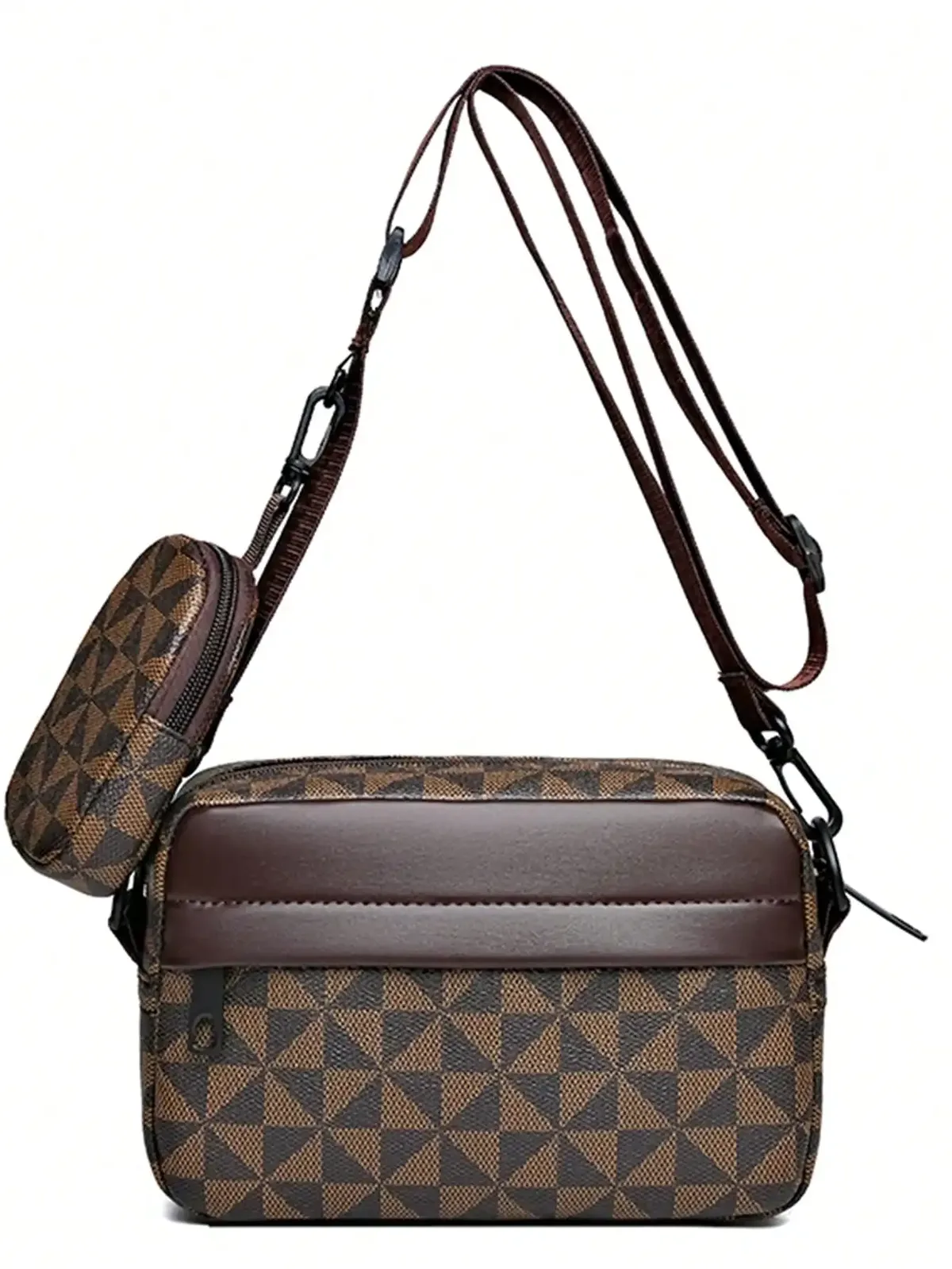 sac à bandoulière colorblock – sac à main patchwork tendance (mini sac pour téléphone pour femme)