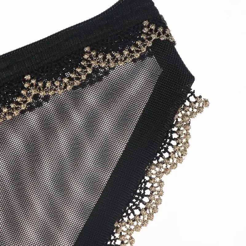 pochette de rangement transparente y2k en dentelle et maille en forme de cœur pour cosmétiques et maquillage, idéale pour les voyages
