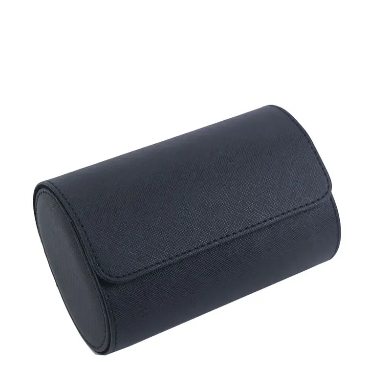 sac de rangement de montre avec lettres personnalisées, en cuir pu, mécanique, portable, haut de gamme, 1/2/3 grilles, boîte de montre, affichage de montre, meilleur cadeau