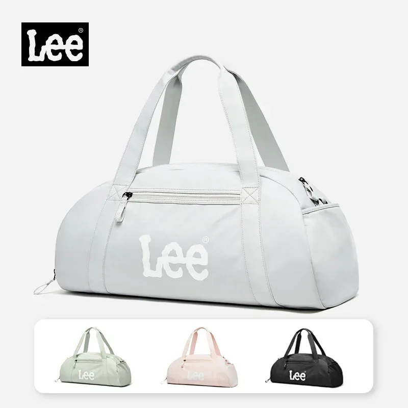 lee – sac de sport étanche pour femmes et hommes, sac de sport, fitness, grande capacité, compartiment à chaussures de yoga, poche sèche, bagages, sac de voyage
