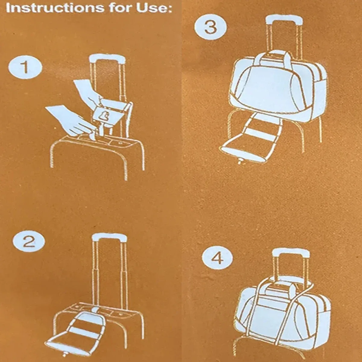 sangle de connexion pour bagages de voyage, ceinture de maintien robuste en nylon pour fixer les petits sacs et les sacs à dos aux poignées de valises
