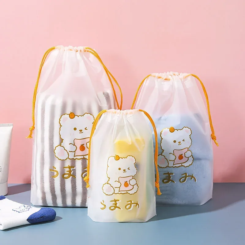 sac de rangement anti-poussière pour chaussures de voyage, sac d'organisation de gril, sac de rangement anti-poussière pour serviette et maquillage, sac de rangement portable pour sous-vêtements et jeans, 3 pièces par lot