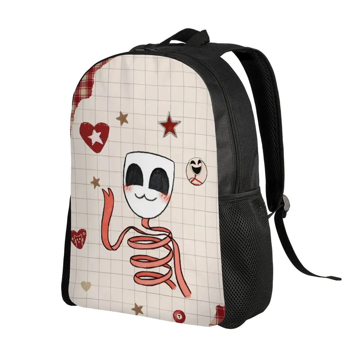 sac à dos gangle cartoon digitals circus pour femmes, sac d'école à la mode pour enfants, sac à dos pour ordinateur, sac à bandoulière de voyage pour enfants