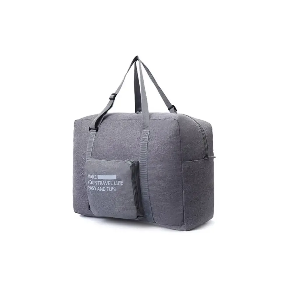sac d'organisation de vêtements pliable, sac polochon de voyage étanche en tissu oxford, sac à main de fitness, sac de bagages de voyage de grande capacité