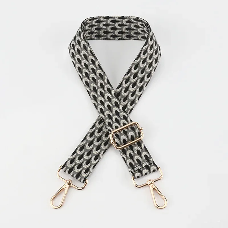 sangle de sacs à bandoulière de 3.8cm de large pour femmes, sangles de remplacement, longueur réglable 75-145 cm, ceinture en nylon, accessoires de sacs