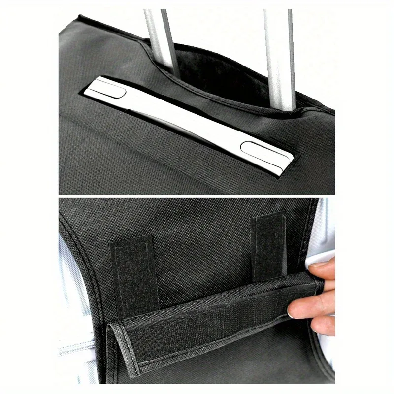 housse de protection pour bagages non tissée, 1 pièce, anti-poussière, valise à roulettes, résistante à l'usure, anti-rayures