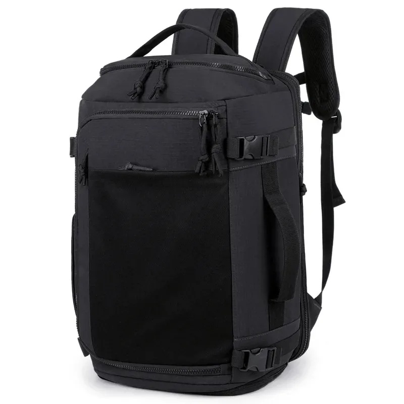 sac à dos de voyage décontracté pour hommes et femmes, sac à dos pour ordinateur portable de banlieue, sac à bagages de grande capacité, sac à deux épaules en nylon imperméable