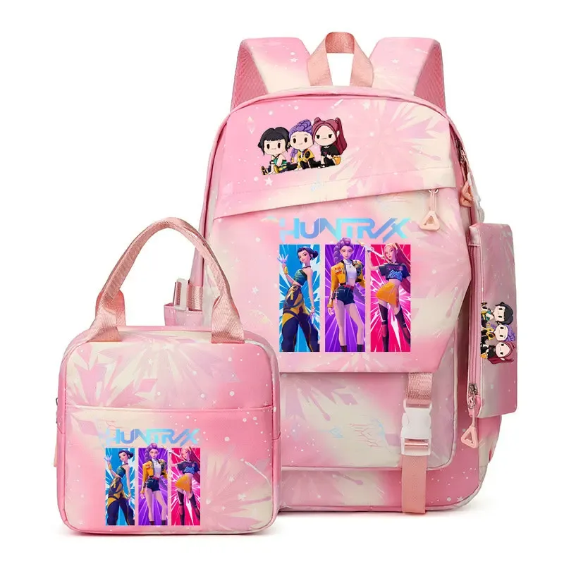 sac à dos kpop demon hunters, capacité importante, rumi mira zoey, sacs d'école, sacs de voyage, sac à dos pour ordinateur portable, nouvelle mochila pour étudiants, sacs cadeaux