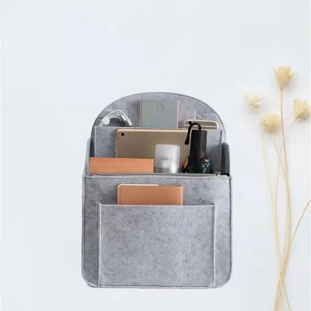 sac à dos portable avec insert, petite trousse de maquillage pour femme, organisateur de voyage, séparateur de sac à bandoulière, sacs cosmétiques