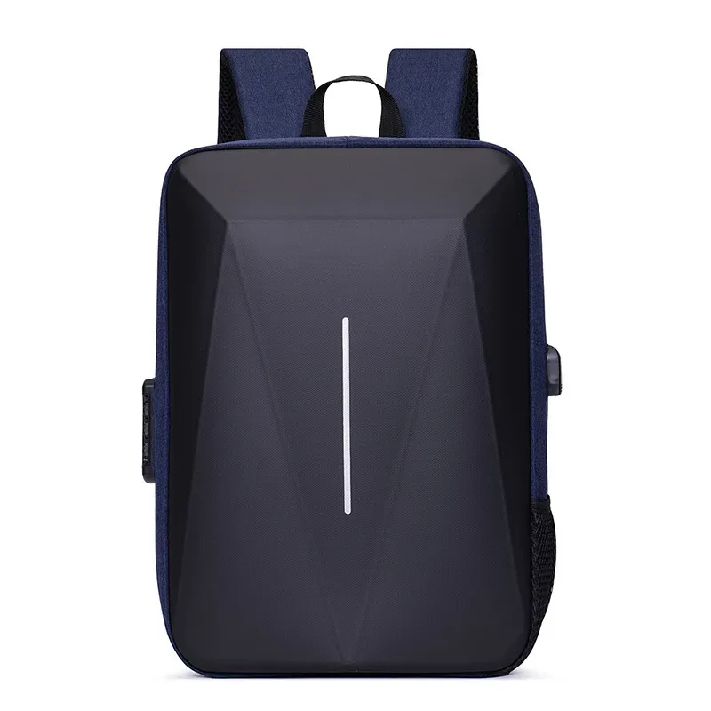 sac à dos d'ordinateur à coque rigide usb pour hommes, cartable à la mode pour lycéens, étudiants, grande capacité, sac à dos d'affaires