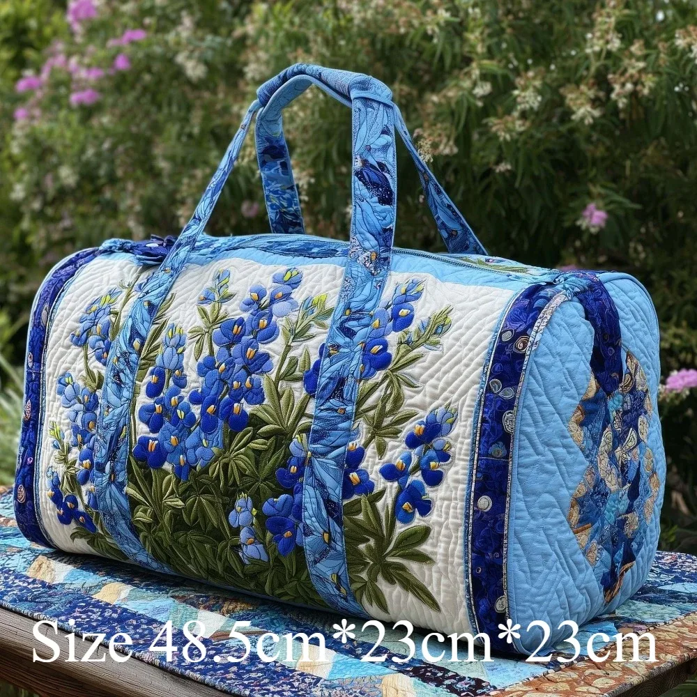 sac fourre-tout matelassé à motif de livre imprimé en 3d, sac de voyage à motif floral en relief, sac de week-end vintage, sac de sport, sac de yoga, sac de voyage pour la nuit