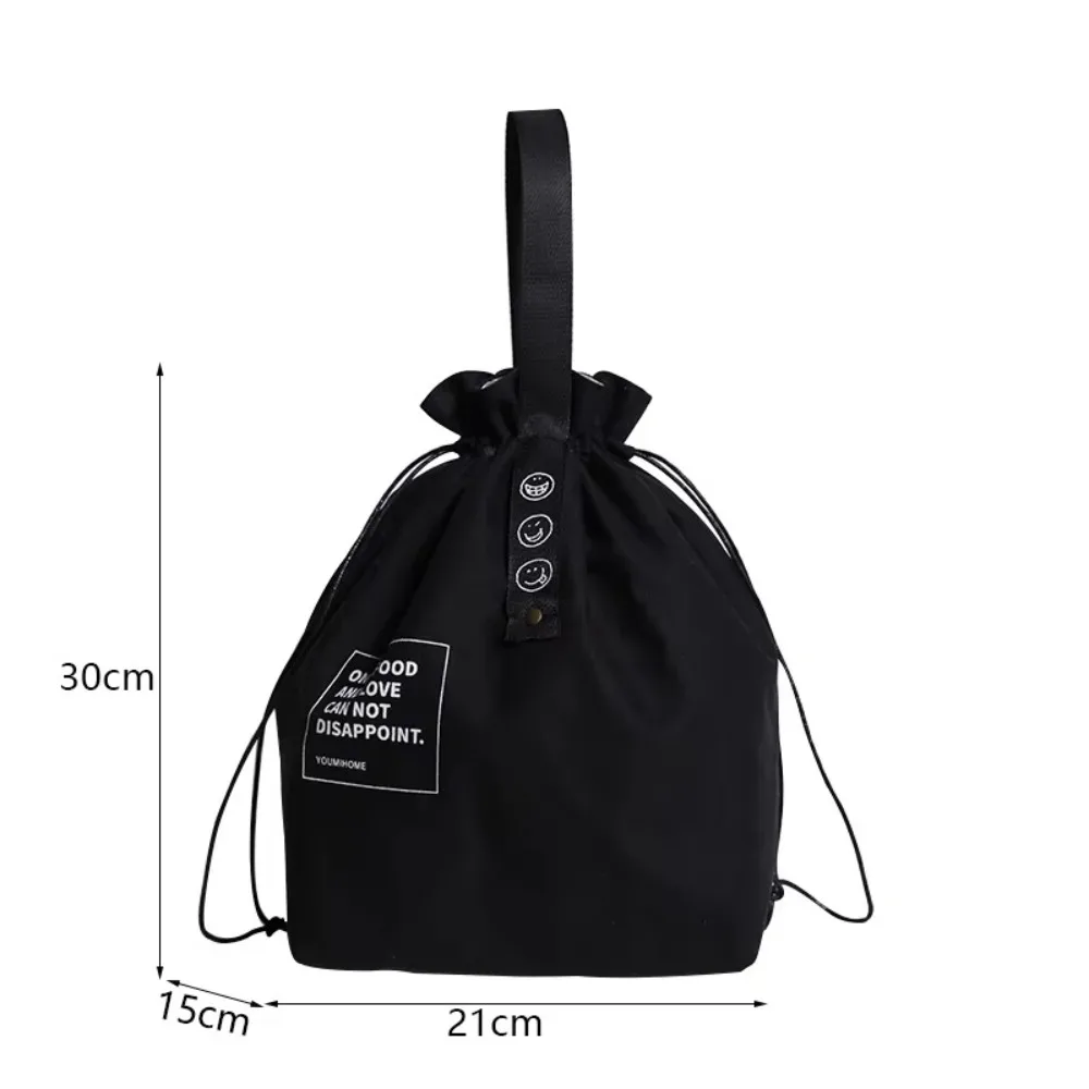 sac de pique-nique réutilisable en toile, sac à déjeuner avec cordon de serrage pour conserver la fraîcheur, sac de rangement pour aliments, sac fourre-tout pour l'extérieur