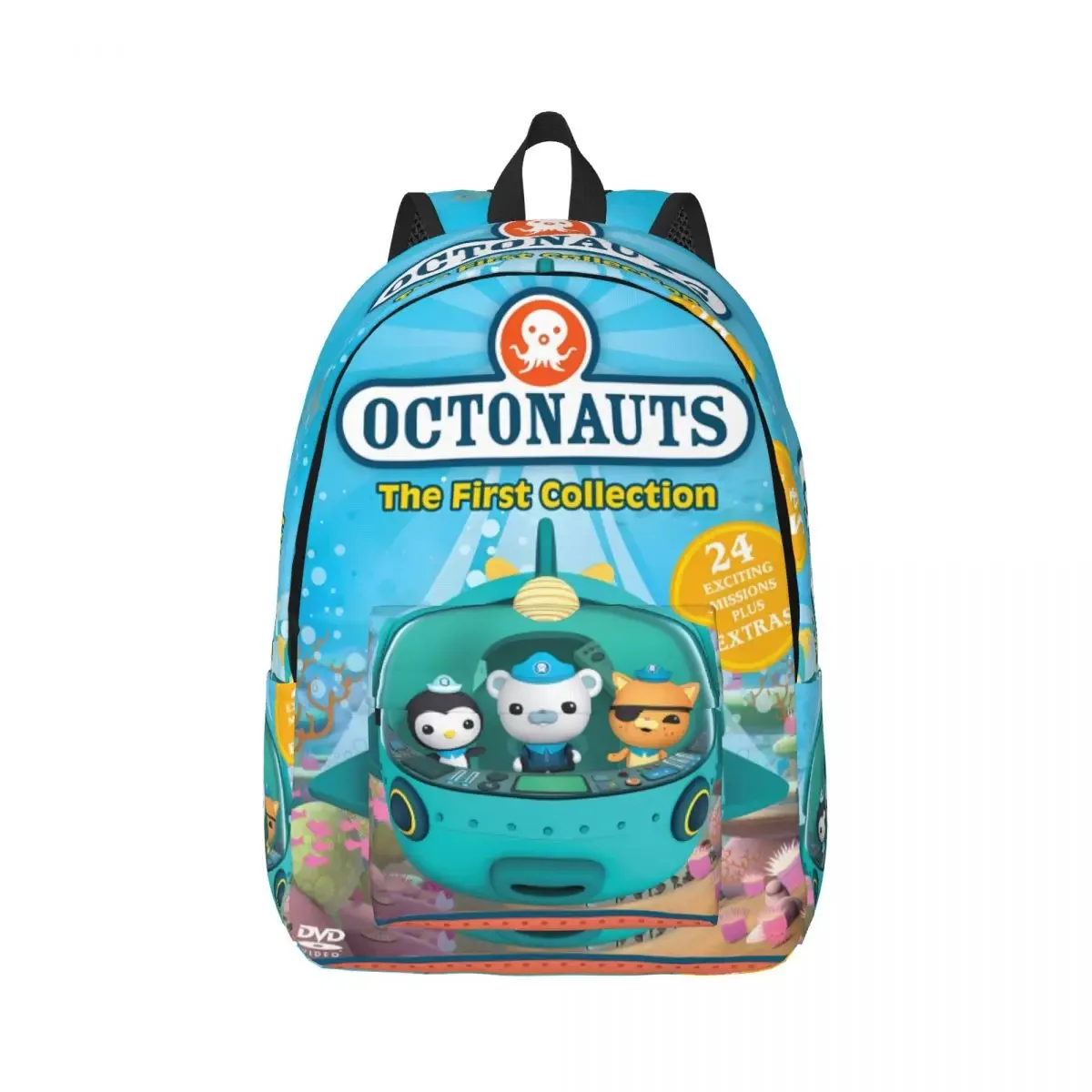 sac à dos octonauts pour hommes et femmes, sac à bandoulière tendance pour étudiants et professionnels