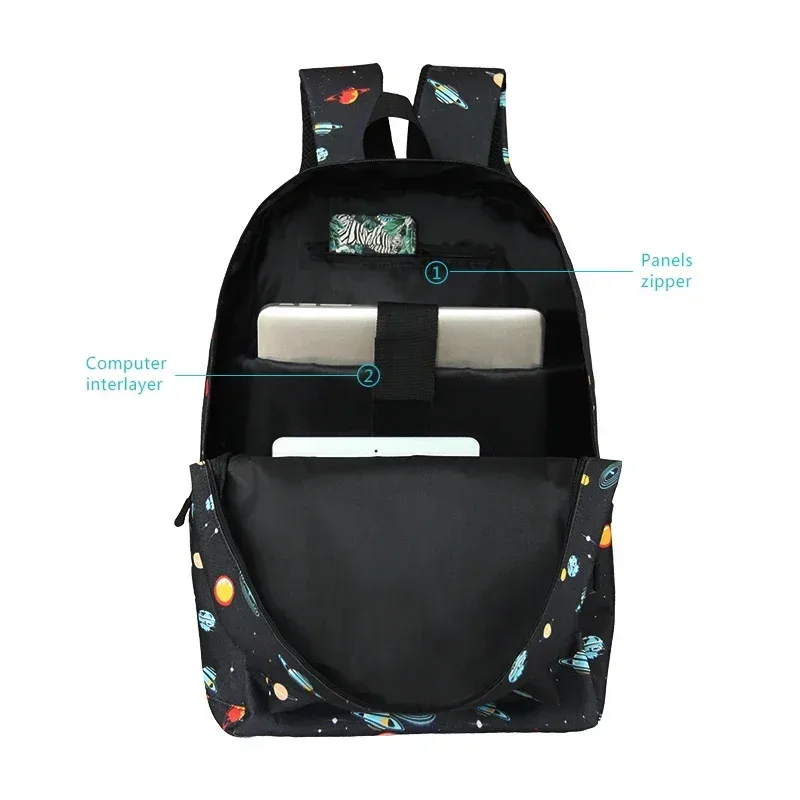 sac à dos peinture à l'huile de claude monet gustability klimt van gogh, cartable de nuit étoilée, baiser de tournesol, cartable de voyage pour femme