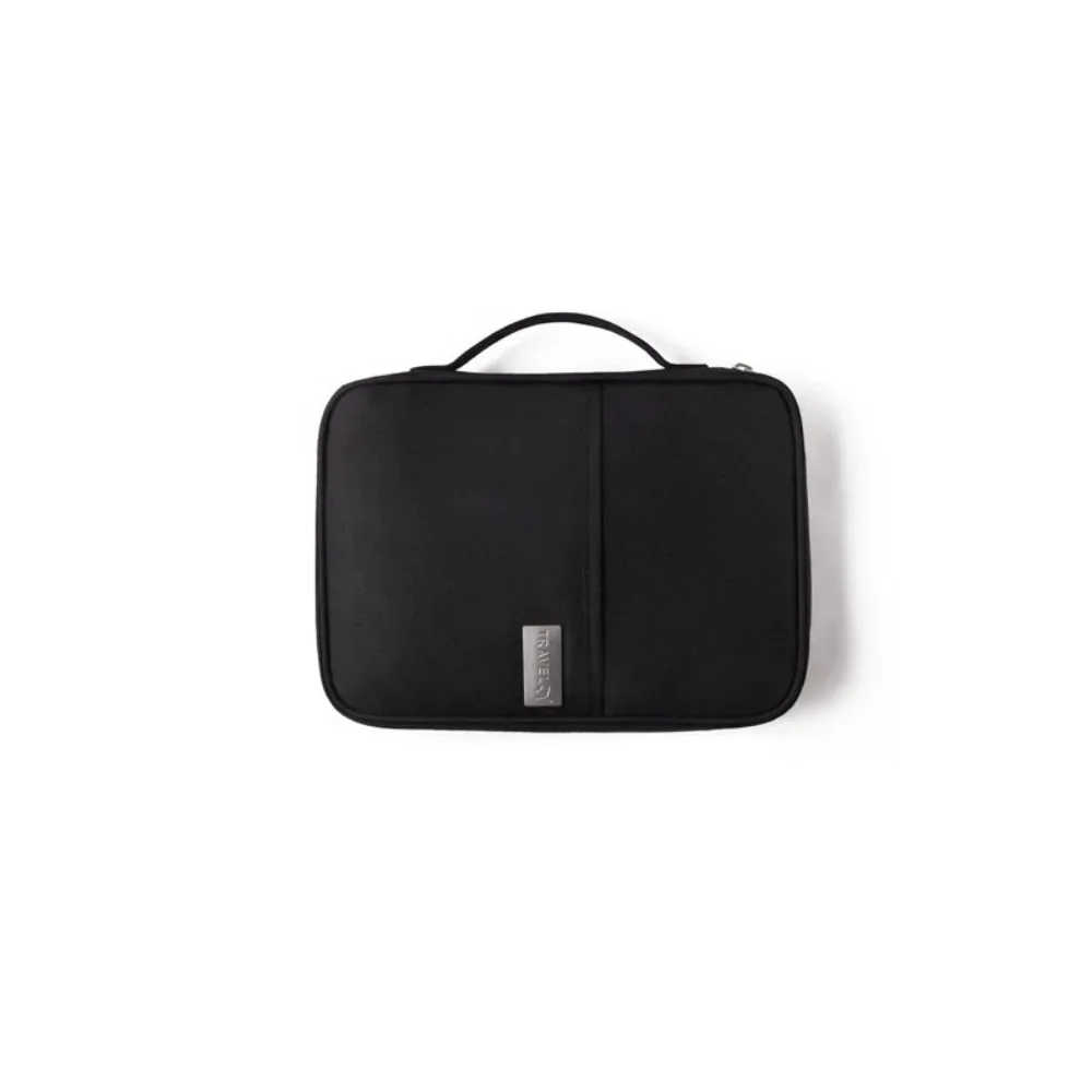 porte-passeport de couleur unie, porte-cartes, portefeuille de voyage, sac de rangement pour cartes de grande capacité, accessoires de voyage
