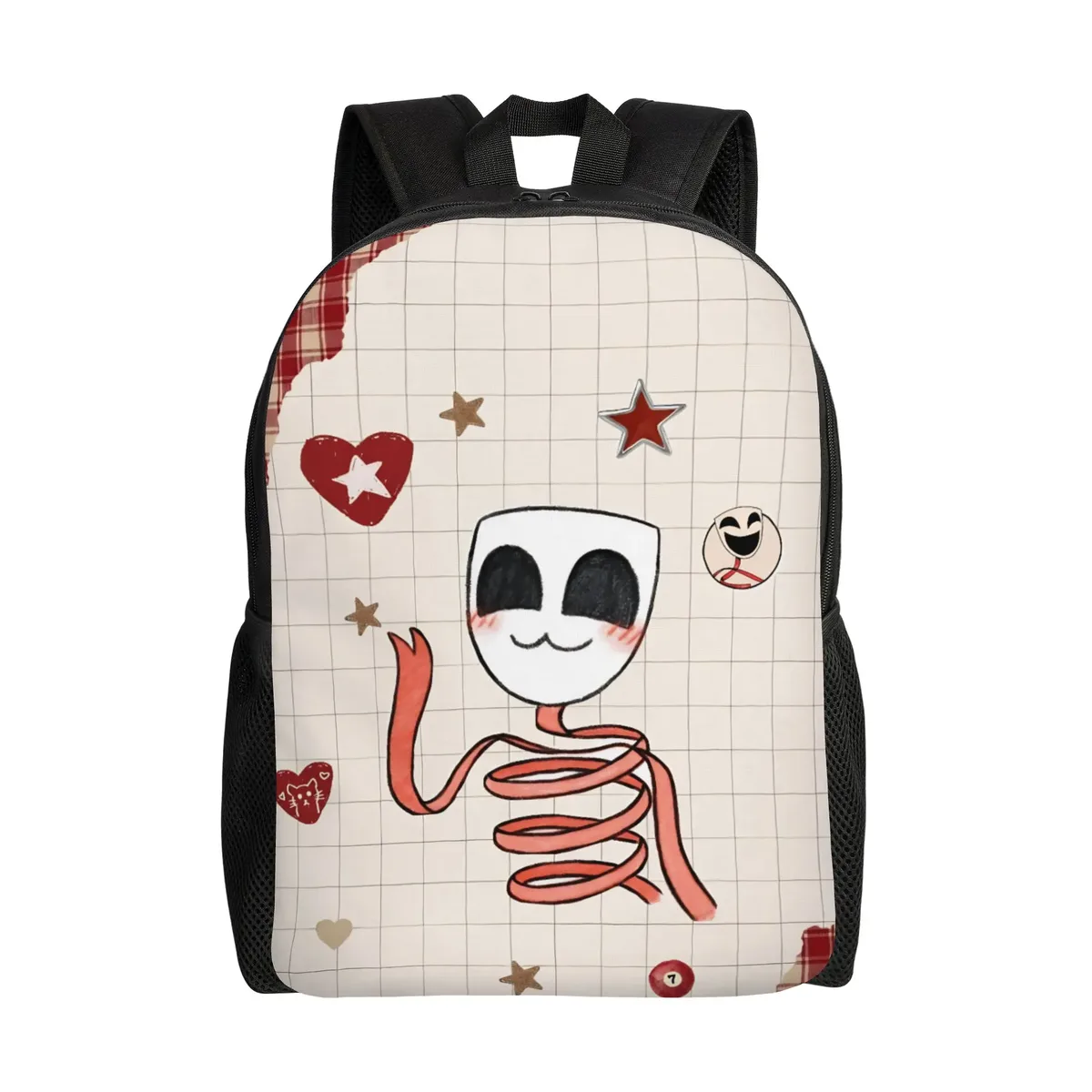 sac à dos gangle cartoon digitals circus pour femmes, sac d'école à la mode pour enfants, sac à dos pour ordinateur, sac à bandoulière de voyage pour enfants