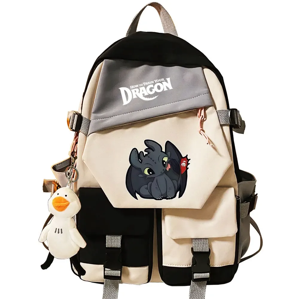 sac à dos pour filles et garçons « comment dresser son dragon », sac à dos pour l'école, sac à dos pour adolescents, femmes, voyage, ordinateur portable, sac à dos pour étudiants, mochila
