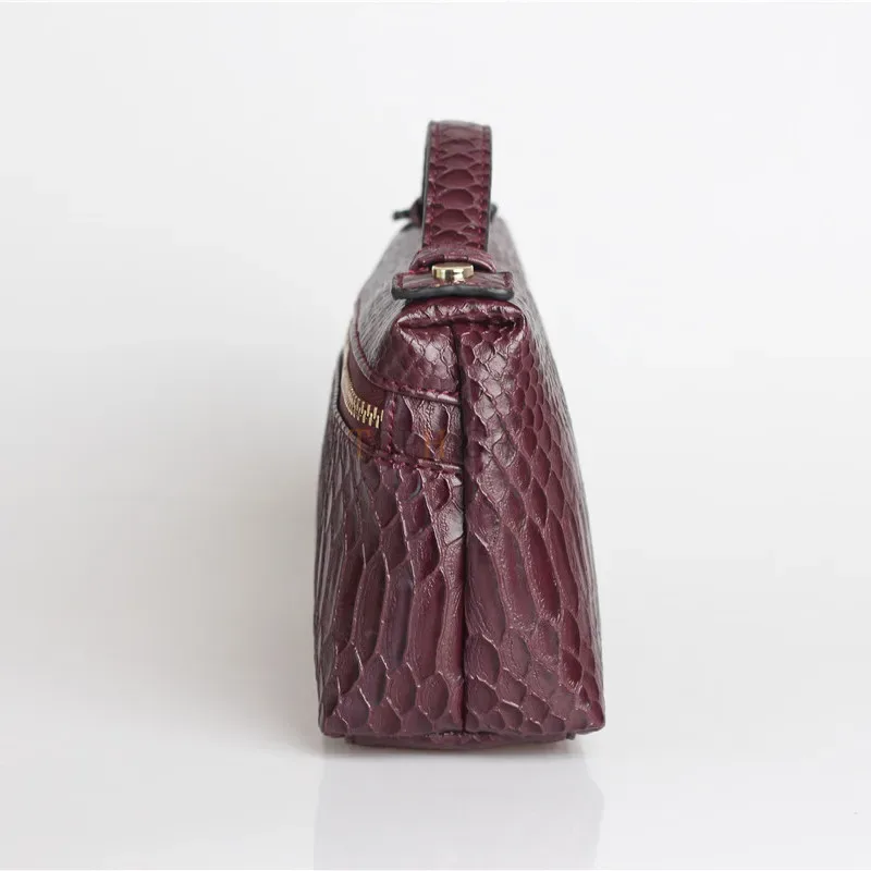 tophiigh-sac à main de maquillage portable pour femmes, pochette, sac à main, sac à main pour dames, sac à main, sac à main, savoir chaud, salle, rouge, café, mode