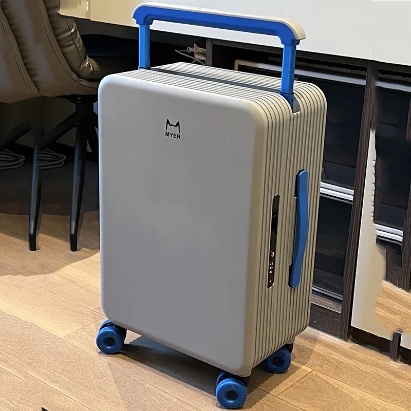 klqdzms – bagages de voyage 20 "24 pouces, boîte de cabine en abs + pc, valise à roulettes de grande capacité pour femmes, valise de cabine à roulettes universelles