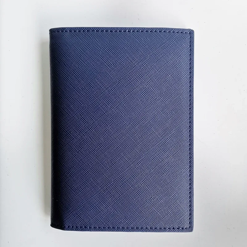 pince à passeport en cuir saffiano chancelor, pince à billet de voyage, porte-passeport multifonctionnel, portable et léger, multicolore, polyvalent