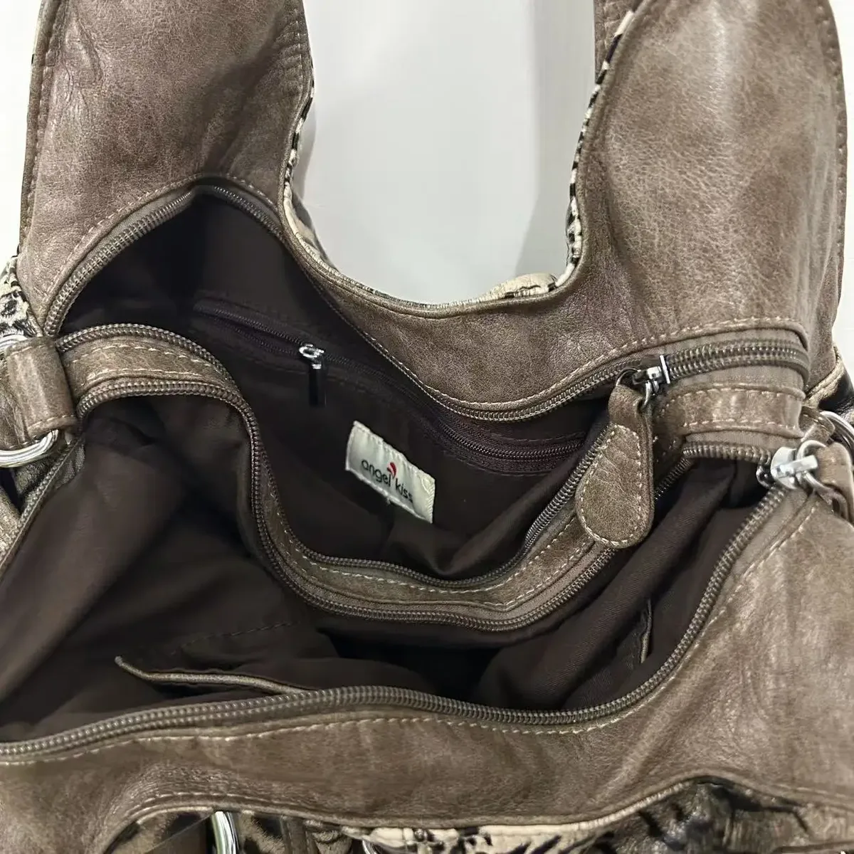 sacs à main pour femmes, grand sac à bandoulière pour femmes, sac à main à imprimé léopard, sac à main tendance, sac à bandoulière de type « dumpling », sac cabas, sac à main de style « hobo ».