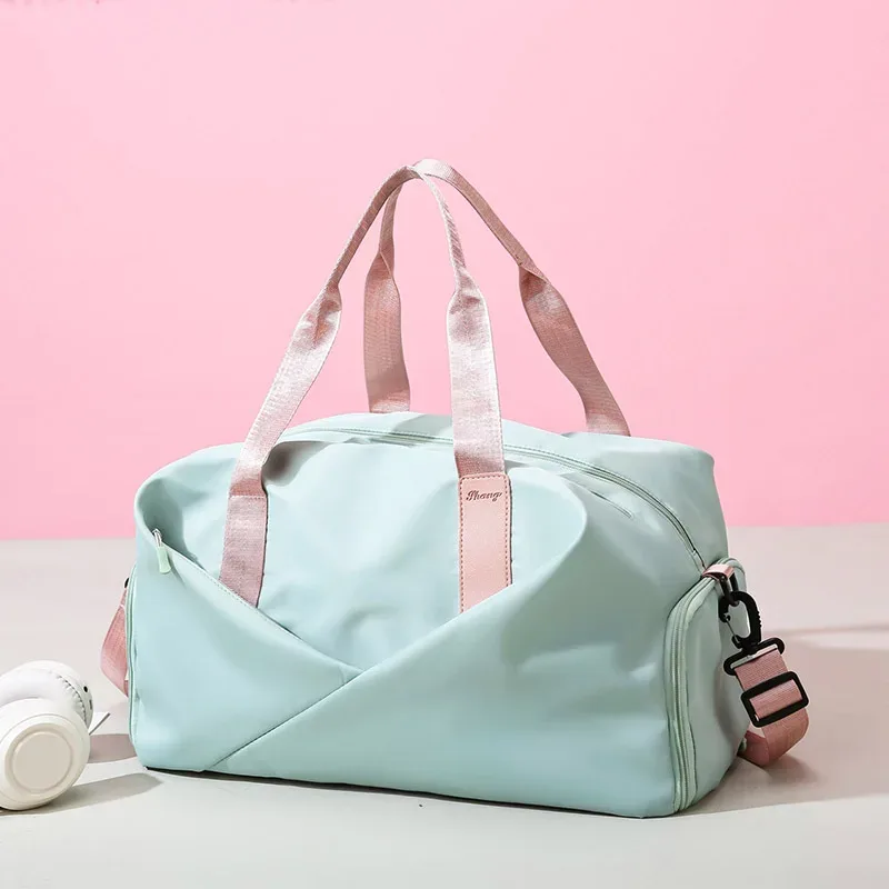 sac de fitness femme multi-fonctionnel mouvement de séparation sec-humide sac de voyage étanche sac de yoga sac de voyage de grande capacité homme