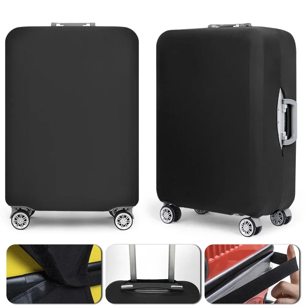 housse de valise essentielle de voyage à la mode, impression drôle pour accessoires de voyage de 18 à 32 pouces, sac de protection pour bagages à roulettes