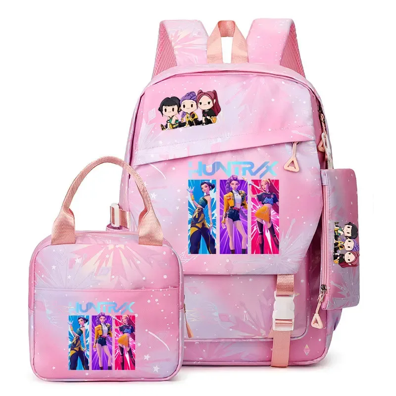 sac à dos kpop demon hunters, capacité importante, rumi mira zoey, sacs d'école, sacs de voyage, sac à dos pour ordinateur portable, nouvelle mochila pour étudiants, sacs cadeaux