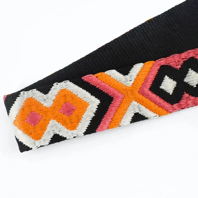 meetee-sangle jacquard en polyester, sangle de sac à dos, ruban de reliure pour vêtements, accessoires de couture, 38mm, 2 mètres