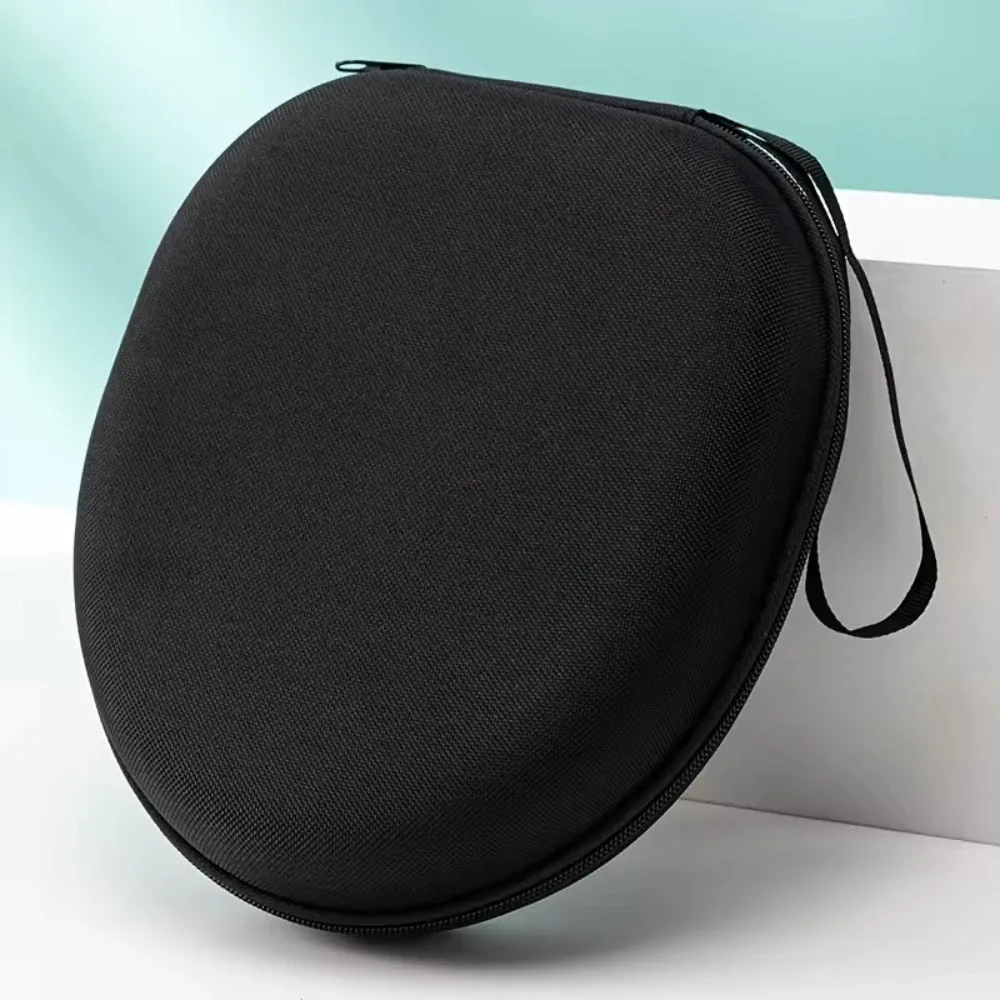 sac de rangement antichoc pour écouteurs avec fermeture éclair, étui de protection pour écouteurs supra-auriculaires et de studio, 1 pièce