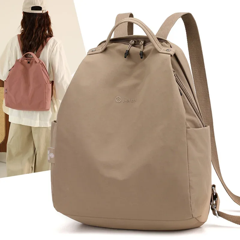 sac à dos léger à la mode pour femmes, nouveau sac à dos portable de voyage simple, grande capacité, cartable d'école en plein air pour filles