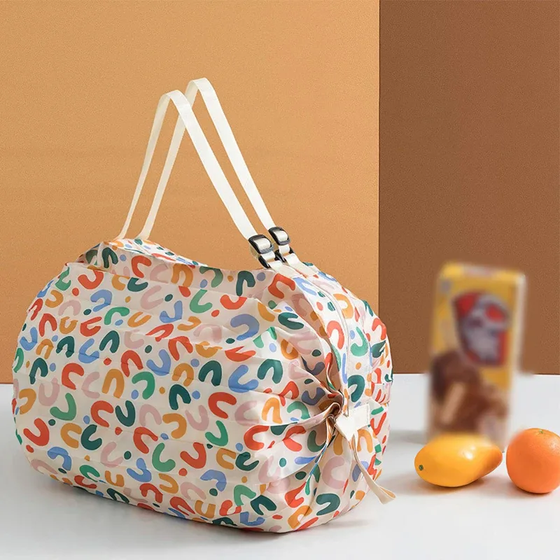 Sac de courses pliable, sac de rangement Portable de voyage étanche, sac de plage, sac d'épicerie de supermarché