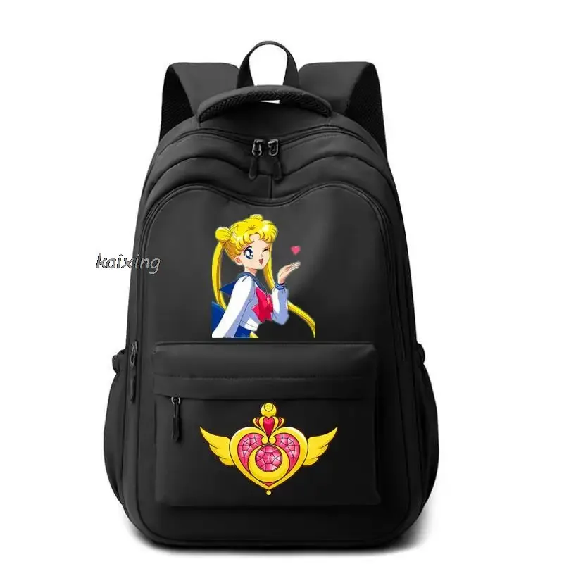sacs d'école chaud marin lune imprimé étudiants capacité sac à dos adolescent femmes hommes voyage ordinateur portable mochila infantil cadeau