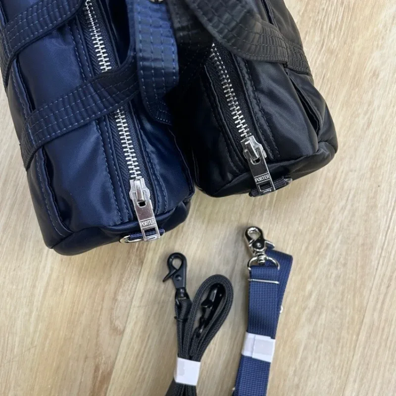 sac à main porter howl mini 2way pour hommes et femmes, petit sac bandoulière léger, style streetwear, mode quotidienne, portable pour les trajets quotidiens et les voyages.