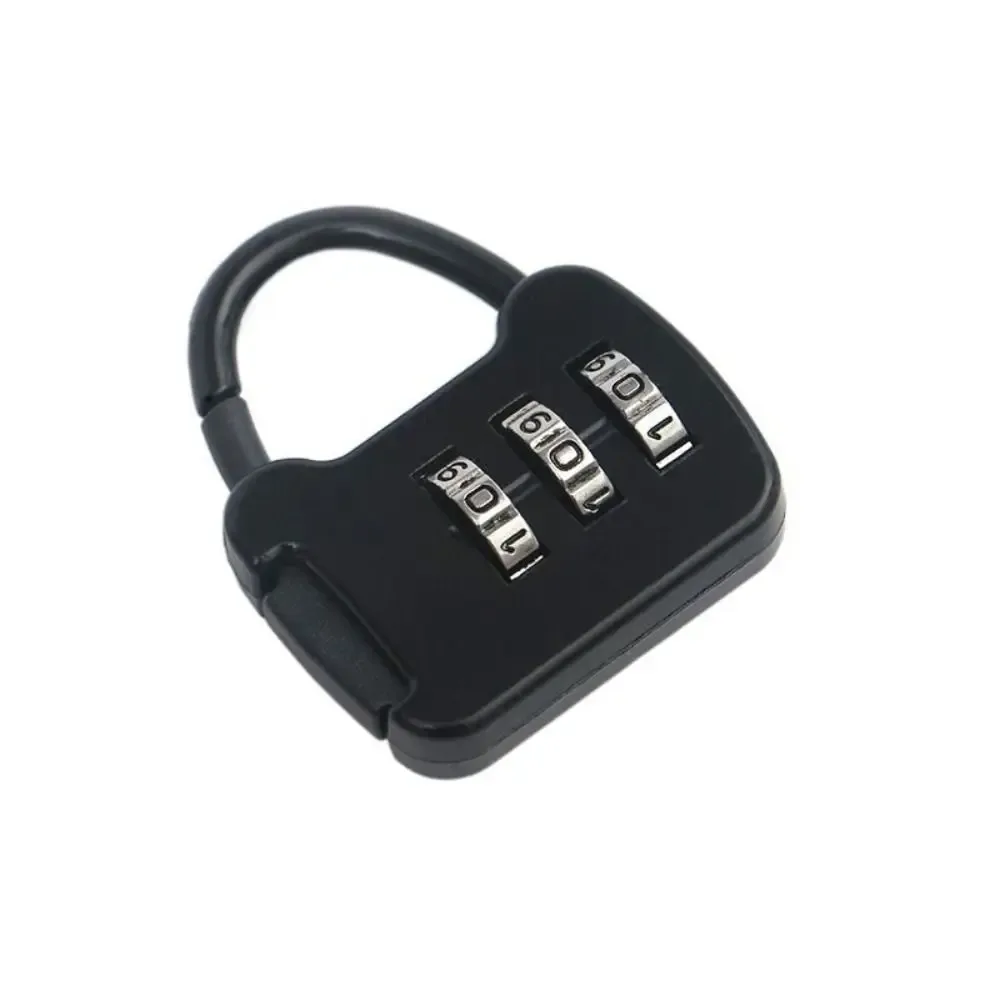 cadenas verrouiller métal code numérique portable pratique marron dore rose orange voyage petite taille