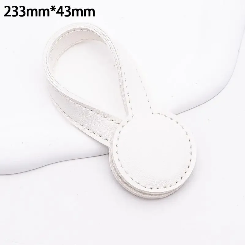 clip magnétique multifonctionnel en cuir pu pour chapeau, clip organisateur rond à aimant puissant, accessoire de sac de voyage