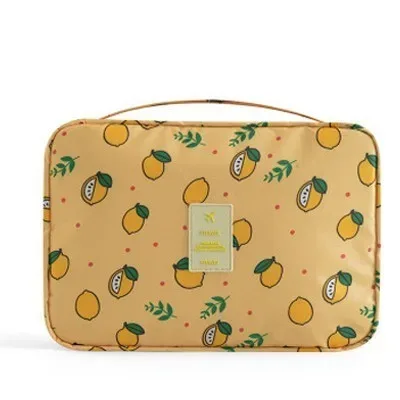 nouveaux sacs de maquillage portables essentiels de voyage, sac de rangement de grande capacité pouvant être lavé, sac de lavage, étui à cosmétiques oxford étanche