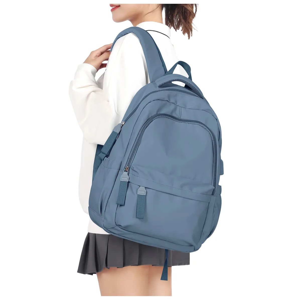 sac à dos pour ordinateur portable pour femme, sac à dos de travail antivol pour 14 pouces, sac à dos d'école pour infirmière, sac à livres pour adolescentes et garçons