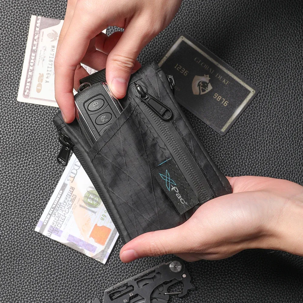 edc 5 poches multi pochette x-pac portefeuille petit porte-clés pochette pour pièces de monnaie avec fermeture éclair ykk edc organisateur de poche pochette utilitaire pour cartes