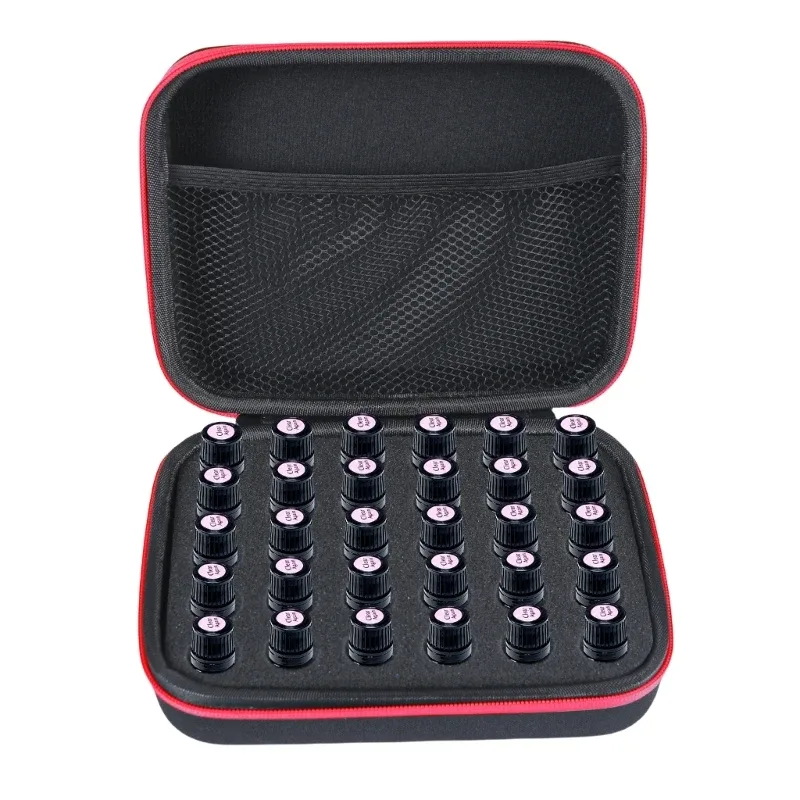 porte-huiles essentielles compacte, étui pour bouteilles 5 à 10ml, organisateur stockage