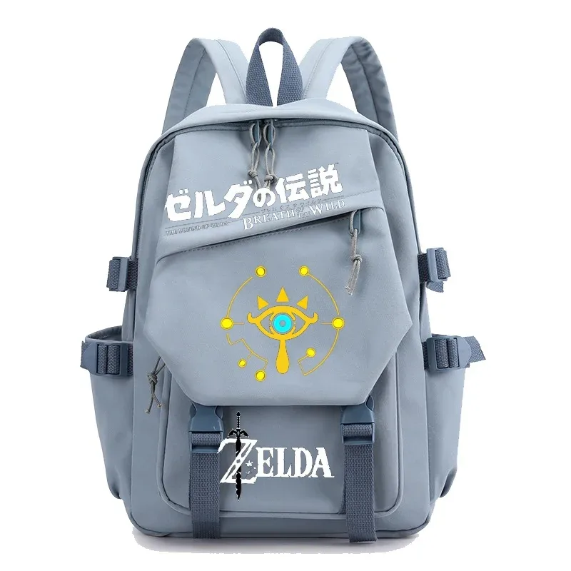 sac à dos étudiant the legend of zelda, sac à bandoulière décontracté pour l'extérieur, sac à dos tendance personnalisé grande capacité mochilas