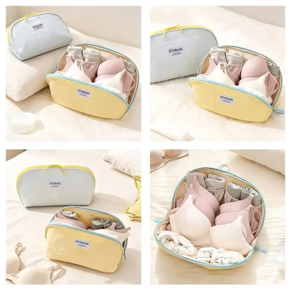 sac de rangement 3-en-1 pour sous-vêtements de voyage, étanche, organisateur de chaussettes et culottes, cube de rangement portable, pochette de bagage, trousse de toilette et cosmétiques
