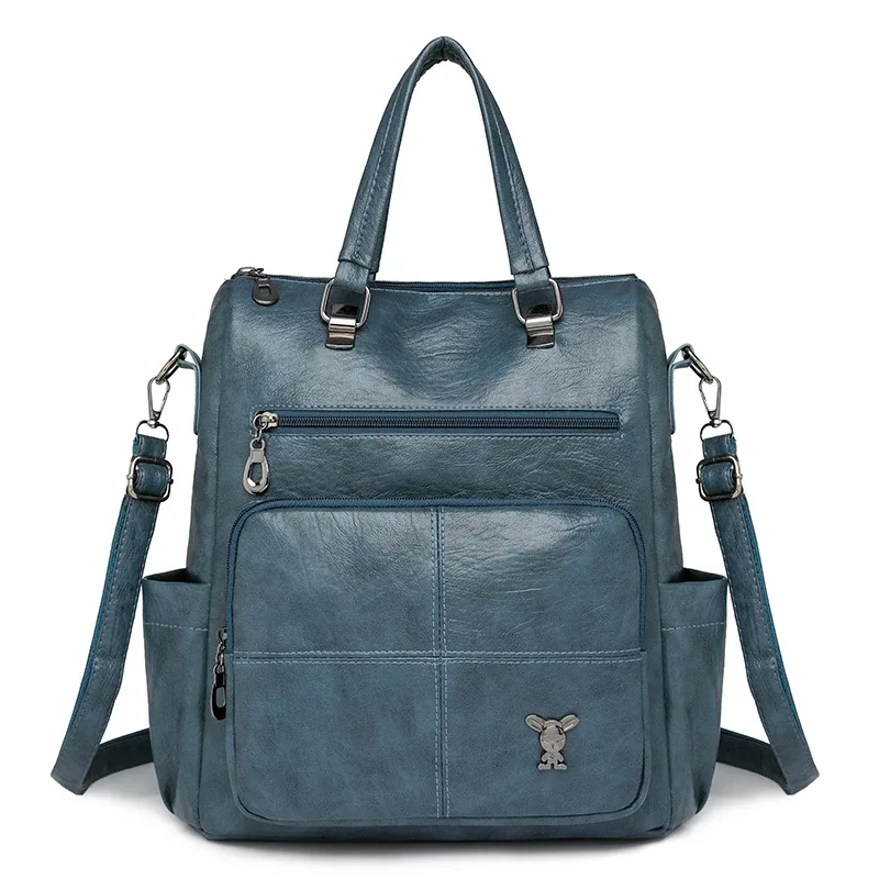 sac à bandoulière en cuir souple pour femmes, sac à bandoulière multifonctionnel à la mode, sac à main polyvalent pour les déplacements, nouvelle collection 2025