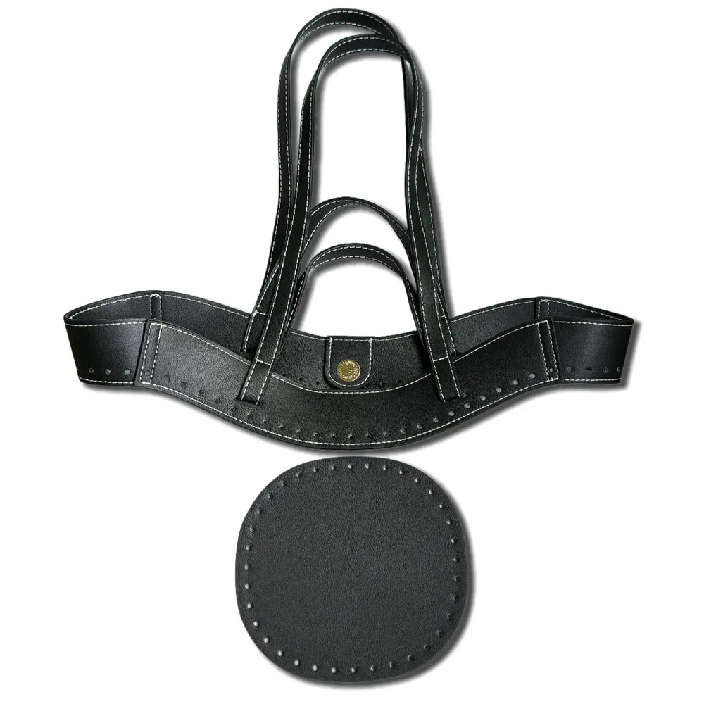 accessoires de fabrication de sacs fourre-tout tissés pour femmes, kit de crochet et tricot pour sac de plage en paille, poignées à coudre pour sac à bandoulière diy