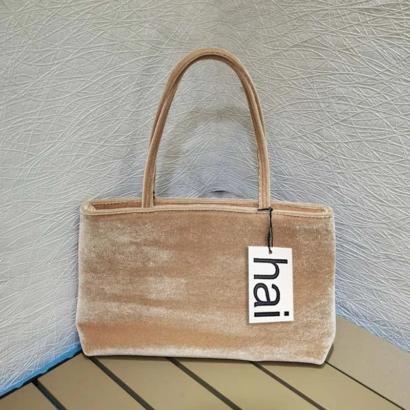 sac à main de luxe élégant en satin de soie pour femme, petit sac fourre-tout de couleur unie, sac à bandoulière polyvalent pour le quotidien et les déplacements