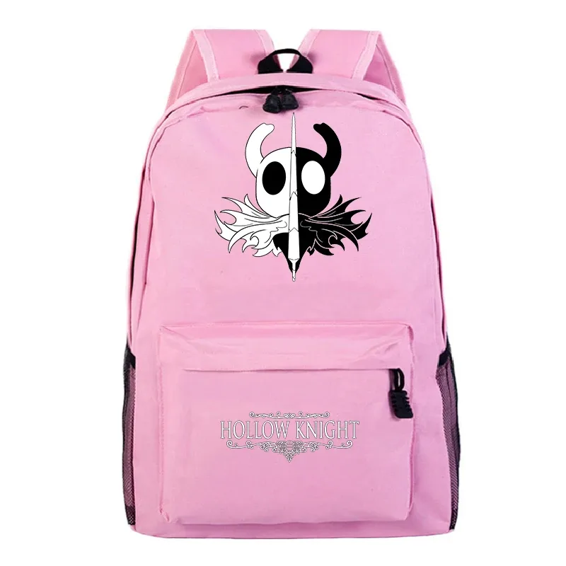 sac à dos hollow knight pour étudiants, sacs d'école pour adolescents, sacs à dos pour garçons, cartable de dessin animé pour enfants, sac à dos de voyage pour ordinateur portable, sac d'extérieur