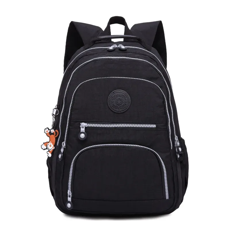 tegaote – sac à dos d'école pour adolescentes et garçons, sac à dos de voyage pour femmes, en nylon, étanche, pour ordinateur portable, unisexe, 2024