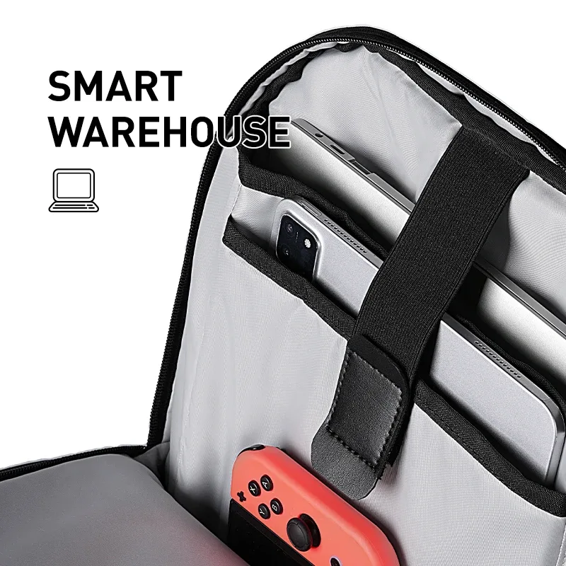 sac à dos quotidien oxford texturé léger pour homme mark ryden, sac à dos fin pour ordinateur portable, sac d'école avec poche à accès rapide sur le devant
